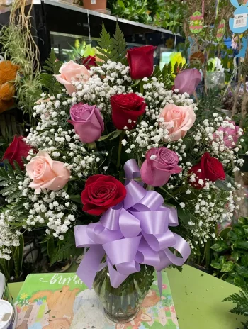 VD Red & Pink Roses 12