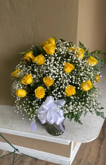VD Yellow Roses 12