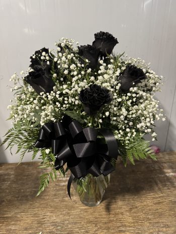 VD Black Roses 6 (Dyed)