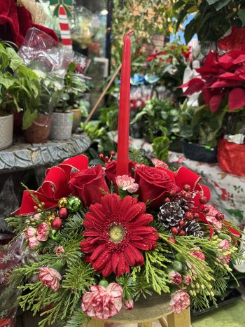 Christmas Round Centerpiece