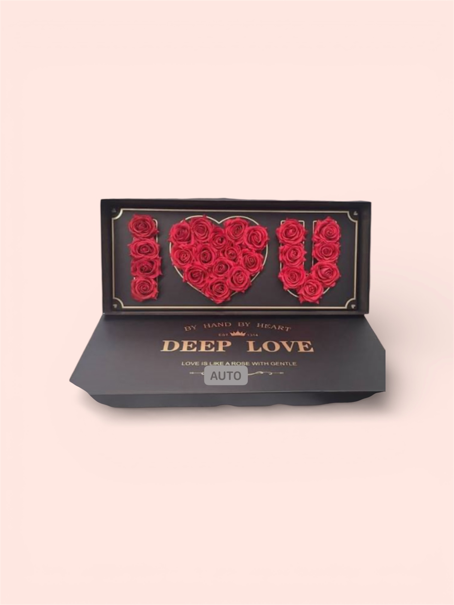I Love You Box & Roses